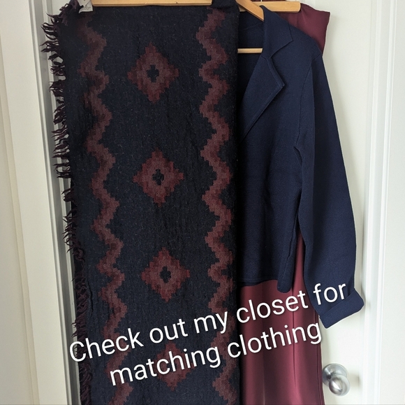 Zara Military Jacket with Gold Buttons Fitted Wool Navy Pea Coat Size Large - Picture 17 of 17